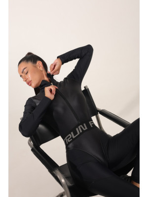 Комбинезон FITRUN Jumpsuit Super Nuts NICE Long "Black Blaze"