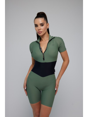 Комбінезон FITRUN Jumpsuit Base Short "Olive"