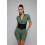 Комбинезон FITRUN Jumpsuit Base Short "Olive"