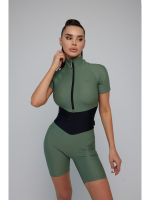 Комбінезон FITRUN Jumpsuit Base Short "Olive"