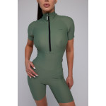 Комбинезон FITRUN Jumpsuit Base Short "Total Olive"