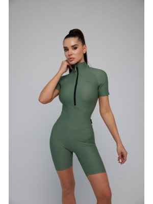 Комбінезон FITRUN Jumpsuit Base Short "Total Olive"
