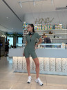 Комбінезон FITRUN Jumpsuit Base Short "Total Olive"