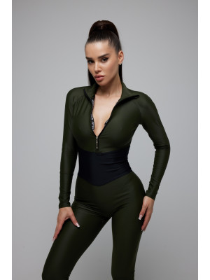 Комбинезон FITRUN Jumpsuit Base Long "Khaki"