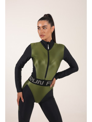 Комбинезон FITRUN Jumpsuit Super Nuts NICE Long "Olive Blaze"