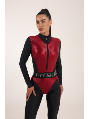 Комбинезон FITRUN Jumpsuit Super Nuts NICE Long "Wine Blaze"