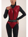 Комбинезон FITRUN Jumpsuit Super Nuts NICE Long "Wine Blaze"