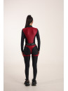 Комбинезон FITRUN Jumpsuit Super Nuts NICE Long "Wine Blaze"