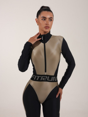 Jumpsuit FITRUN Jumpsuit Super Nuts NICE Long "Beige Blaze"