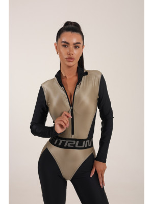Jumpsuit FITRUN Jumpsuit Super Nuts NICE Long "Beige Blaze"