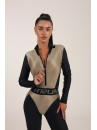 Jumpsuit FITRUN Jumpsuit Super Nuts NICE Long "Beige Blaze"