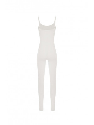 Комбінезон FITRUN Jumpsuit SKIN Base MEDIUM "White VE"