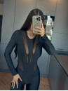Jumpsuit FITRUN Jumpsuit SPIDER LINE "Black"