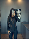 Jumpsuit FITRUN Jumpsuit SPIDER LINE "Black"