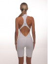 Jumpsuit FITRUN Jumpsuit YOGA Short "White VE"