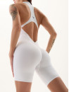 Jumpsuit FITRUN Jumpsuit YOGA Short "White VE"