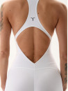 Jumpsuit FITRUN Jumpsuit YOGA Short "White VE"