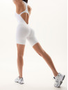 Jumpsuit FITRUN Jumpsuit YOGA Short "White VE"