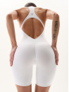 Jumpsuit FITRUN Jumpsuit YOGA Short "White VE"