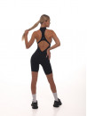 Jumpsuit FITRUN Jumpsuit YOGA Short "Black VE"