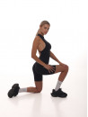 Jumpsuit FITRUN Jumpsuit YOGA Short "Black VE"