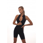 Jumpsuit FITRUN Jumpsuit YOGA Short "Black VE"