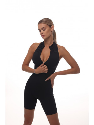 Jumpsuit FITRUN Jumpsuit YOGA Short "Black VE"