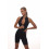 Jumpsuit FITRUN Jumpsuit YOGA Short "Black VE"