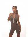 Jumpsuit FITRUN Jumpsuit YOGA Short "Sand VE"
