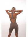 Jumpsuit FITRUN Jumpsuit YOGA Short "Sand VE"