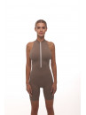 Jumpsuit FITRUN Jumpsuit YOGA Short "Sand VE"