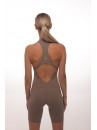 Jumpsuit FITRUN Jumpsuit YOGA Short "Sand VE"