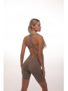 Jumpsuit FITRUN Jumpsuit YOGA Short "Sand VE"