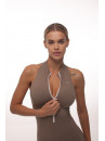Jumpsuit FITRUN Jumpsuit YOGA Short "Sand VE"