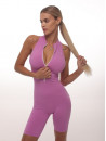 Jumpsuit FITRUN Jumpsuit YOGA Short "Fuchsia VE"