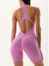 Jumpsuit FITRUN Jumpsuit YOGA Short "Fuchsia VE"