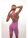 Jumpsuit FITRUN Jumpsuit YOGA Short "Fuchsia VE"