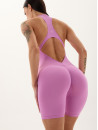 Jumpsuit FITRUN Jumpsuit YOGA Short "Fuchsia VE"