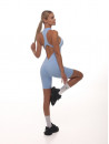 Jumpsuit FITRUN Jumpsuit YOGA Short "Sky VE"