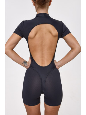 Jumpsuit FITRUN Jumpsuit NICE Short "Black Relief"