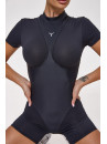 Jumpsuit FITRUN Jumpsuit NICE Short "Black Relief"