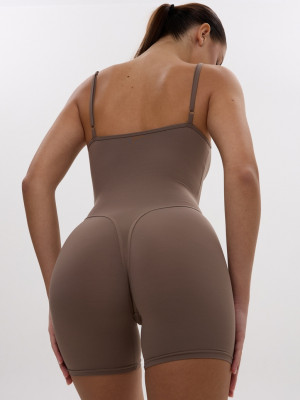 Комбінезон FITRUN Jumpsuit SKIN BODY Short "Sand VE"