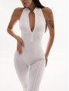 Jumpsuit FITRUN Jumpsuit YOGA MEDIUM "White VE"