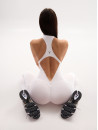Jumpsuit FITRUN Jumpsuit YOGA MEDIUM "White VE"
