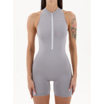 Jumpsuit FITRUN Jumpsuit YOGA Short "Silver NE"