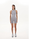 Комбинезон FITRUN Jumpsuit YOGA Short "Silver NE"
