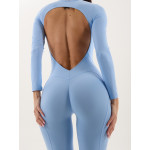 Jumpsuit FITRUN Jumpsuit YOGA AURA Long "Sky VE"