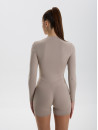 Комбінезон FITRUN Jumpsuit SKIN ZIP Short "Latte NE"