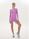 Jumpsuit FITRUN Jumpsuit SKIN ZIP Short "Fuchsia VE"