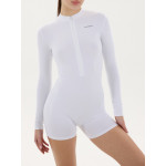 Jumpsuit FITRUN Jumpsuit SKIN ZIP Short "White VE"